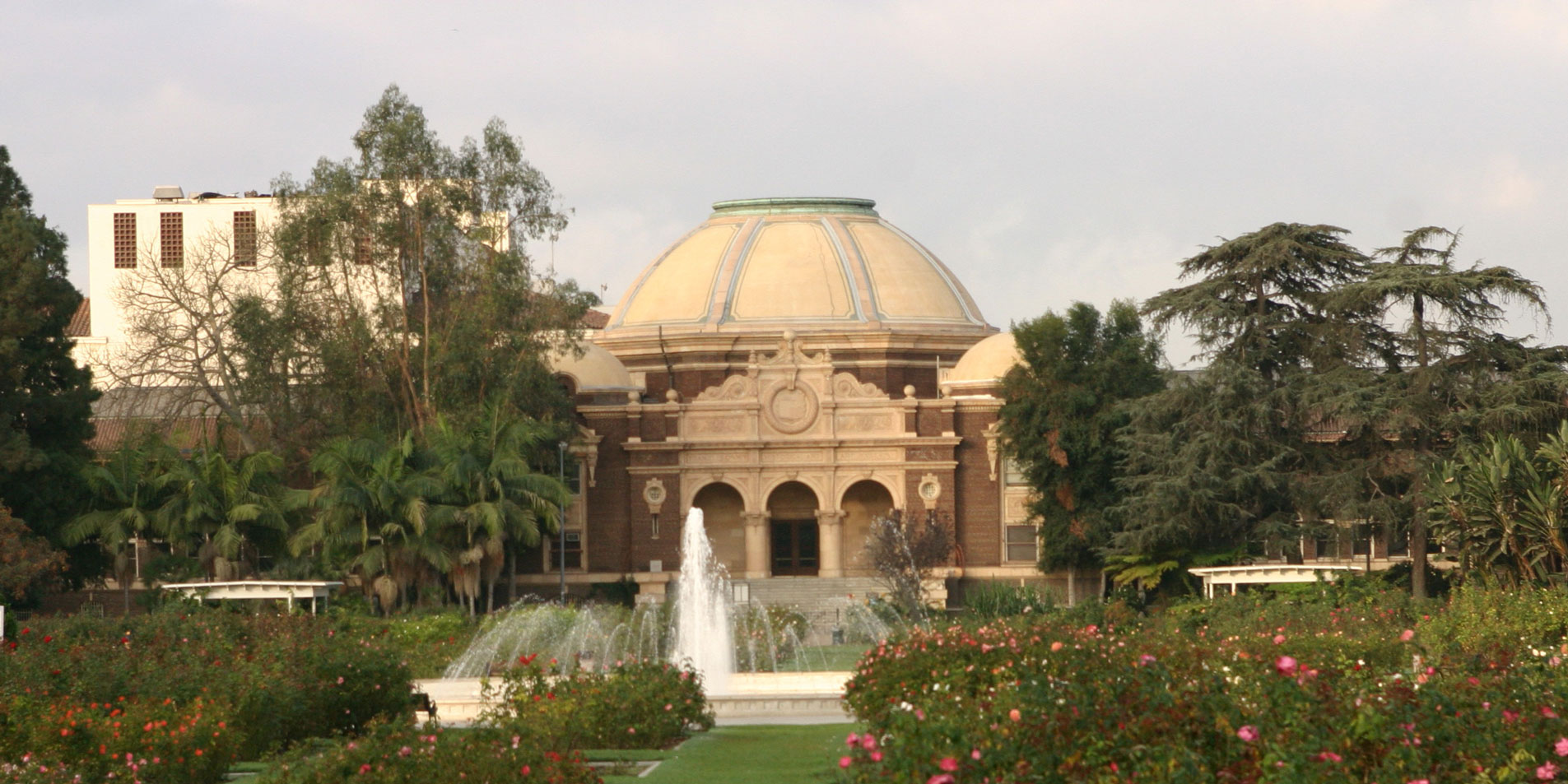 museum grounds and rose gardens
