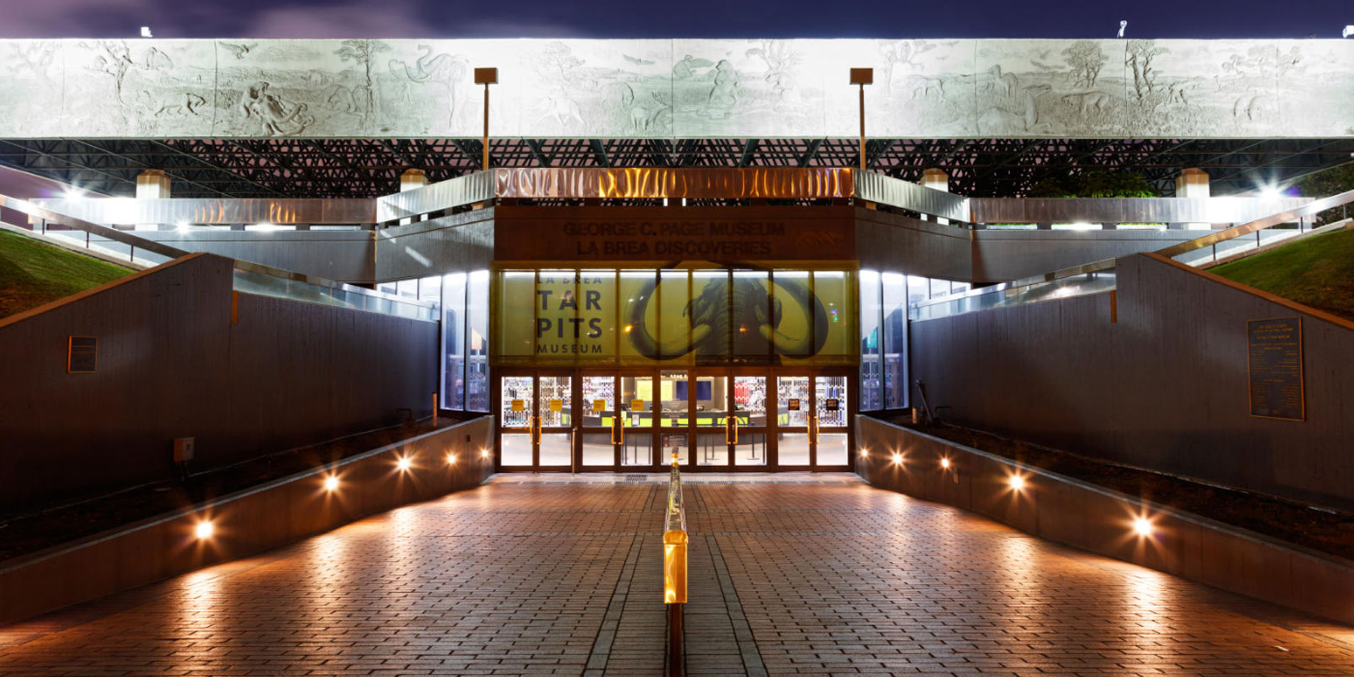 entrance to the museum